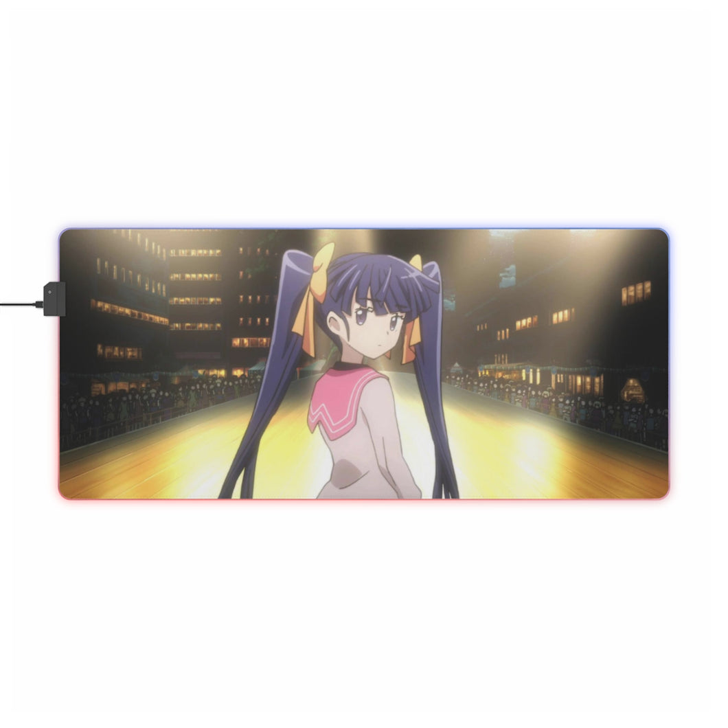 Tapis de souris LED RGB Log Horizon Akatsuki (tapis de bureau)