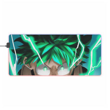 Load image into Gallery viewer, My Hero Academia Izuku Midoriya RGB LED Mouse Pad (Desk Mat)
