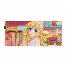 Load image into Gallery viewer, Amagi Brilliant Park Latifa Fleuranza RGB LED Mouse Pad (Desk Mat)
