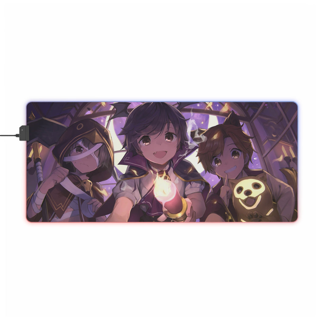 Trick or Treat? RGB LED Mouse Pad (Desk Mat)