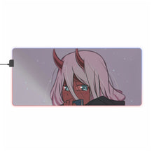 Load image into Gallery viewer, Zero Two RGB LED Mouse Pad (Desk Mat)
