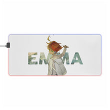 Charger l&#39;image dans la galerie, Tapis de souris LED RGB Emma The Promised Neverland (tapis de bureau)
