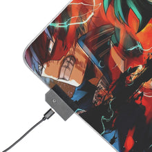 Cargar imagen en el visor de la galería, My Hero Academia Izuku Midoriya, Katsuki Bakugou RGB LED Mouse Pad (Desk Mat)
