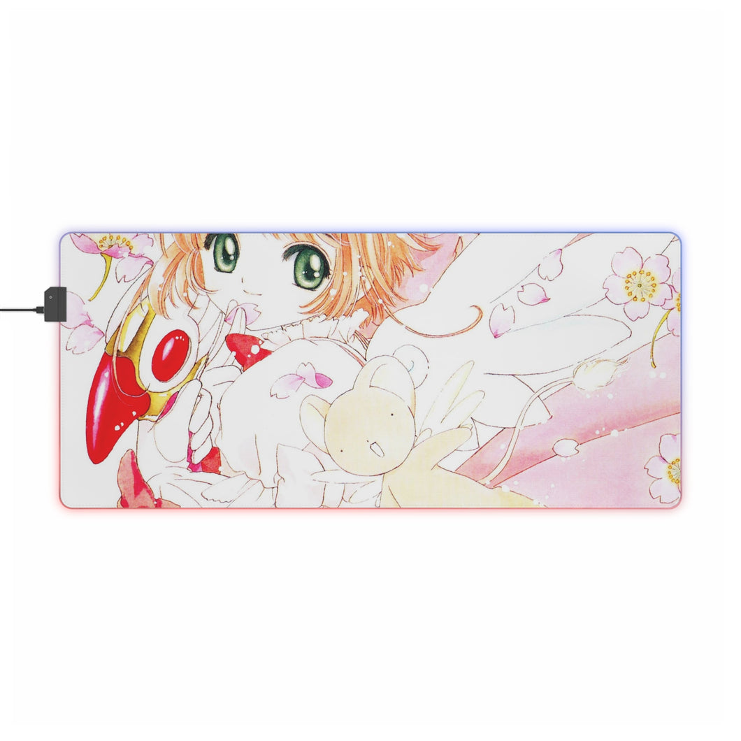 Cardcaptor Sakura Sakura Kinomoto, Keroberos RGB LED Mouse Pad (Desk Mat)