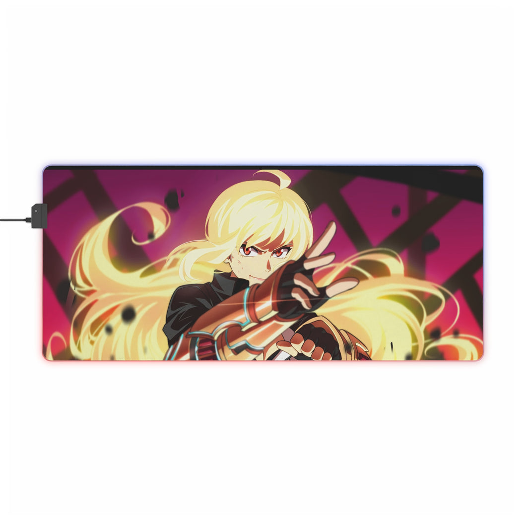 Tapis de souris LED RGB Anime RWBY (tapis de bureau)