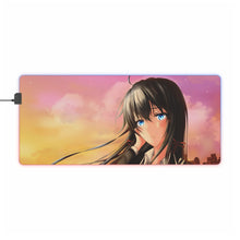 Charger l&#39;image dans la galerie, Tapis de souris LED RVB My Teen Romantic Comedy SNAFU Yukino Yukinoshita (tapis de bureau)
