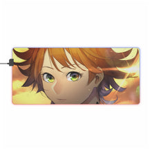 Load image into Gallery viewer, The Promised Neverland Emma RGB LED Mouse Pad (Desk Mat)
