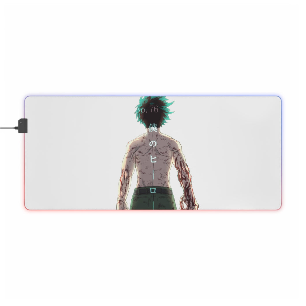 My Hero Academia Izuku Midoriya RGB LED Mouse Pad (Desk Mat)