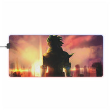 Charger l&#39;image dans la galerie, Tapis de souris LED RVB My Hero Academia Izuku Midoriya (tapis de bureau)
