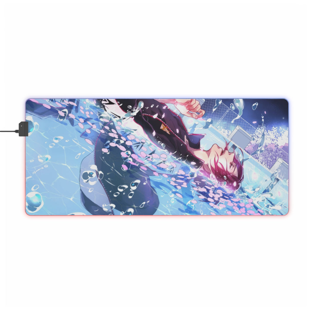 Free! Rin Matsuoka RGB LED Mouse Pad (Desk Mat)