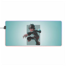 Charger l&#39;image dans la galerie, Tapis de souris LED RVB My Hero Academia Izuku Midoriya (tapis de bureau)
