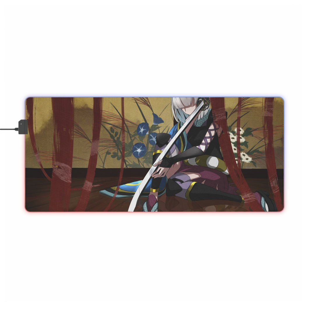 Tapis de souris LED RVB Katanagatari (tapis de bureau)