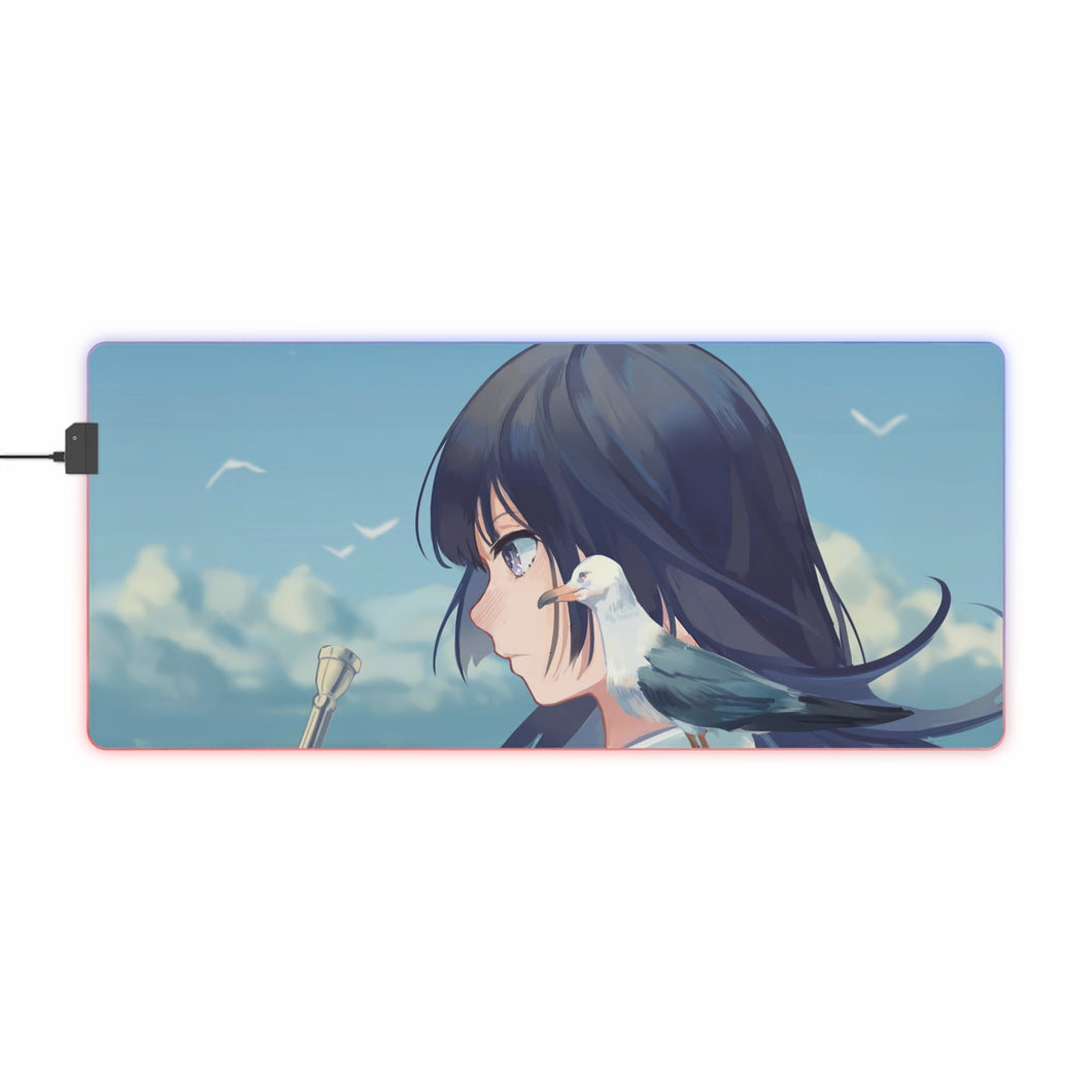 Sound! Euphonium Reina Kousaka RGB LED Mouse Pad (Desk Mat)