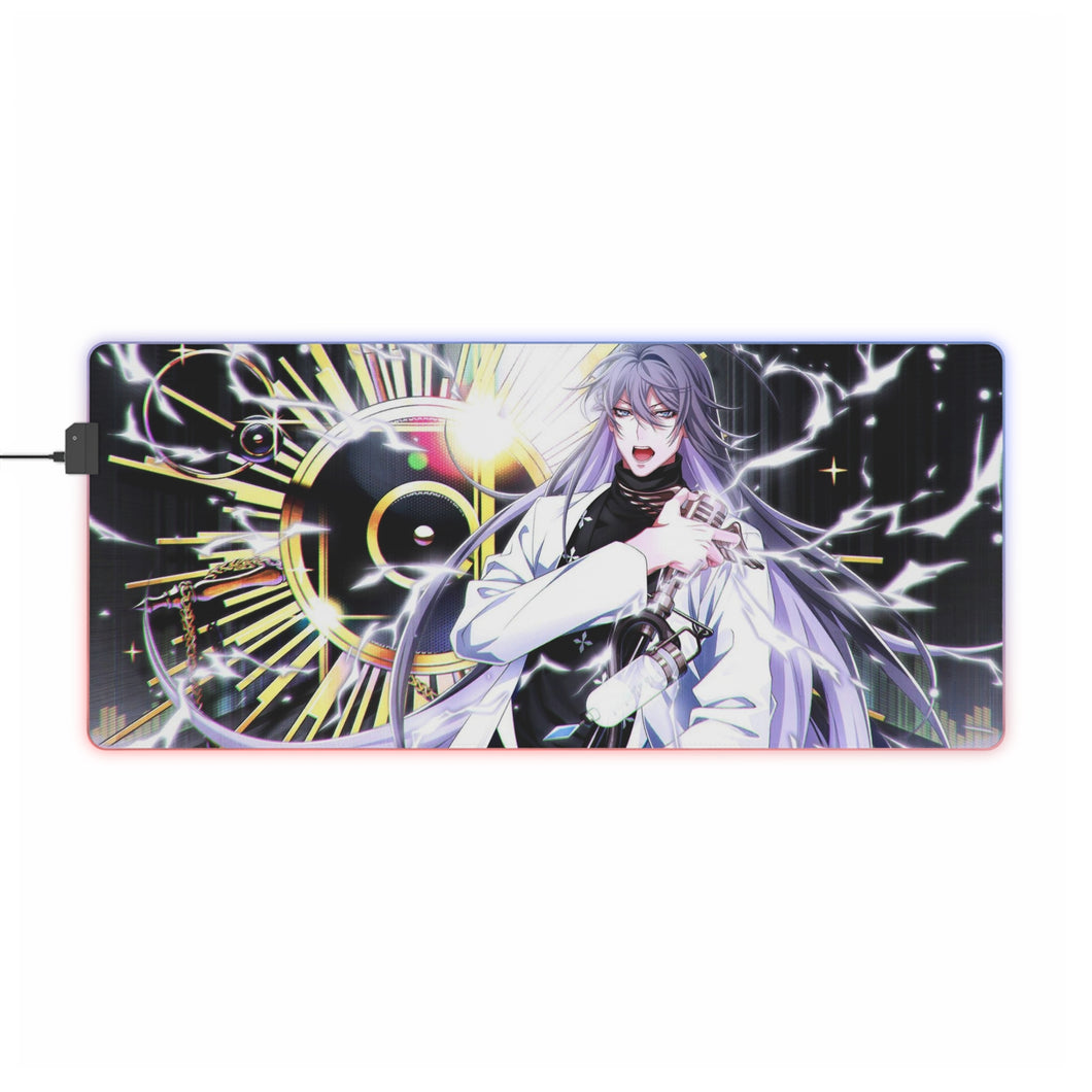 Tapis de souris LED RVB Hypnosis Mic (tapis de bureau)