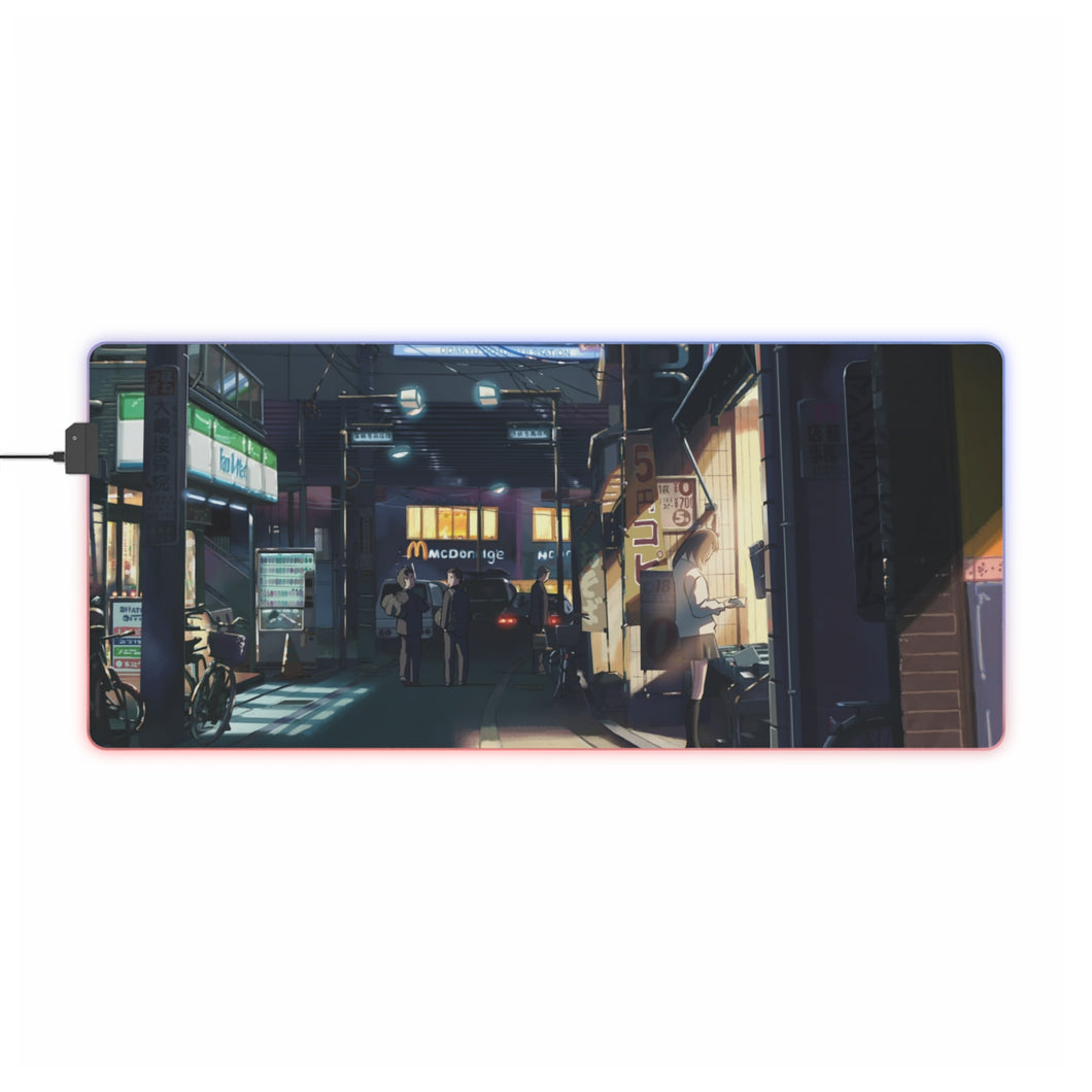 5 Centimeters Per Second RGB LED Mouse Pad (Desk Mat)