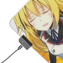 Load image into Gallery viewer, Infinite Stratos Charlotte Dunois RGB LED Mouse Pad (Desk Mat)
