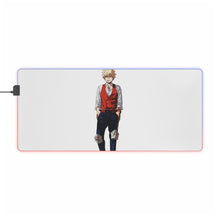 Cargar imagen en el visor de la galería, Alfombrilla de ratón (alfombrilla de escritorio) RGB LED My Hero Academia Katsuki Bakugou
