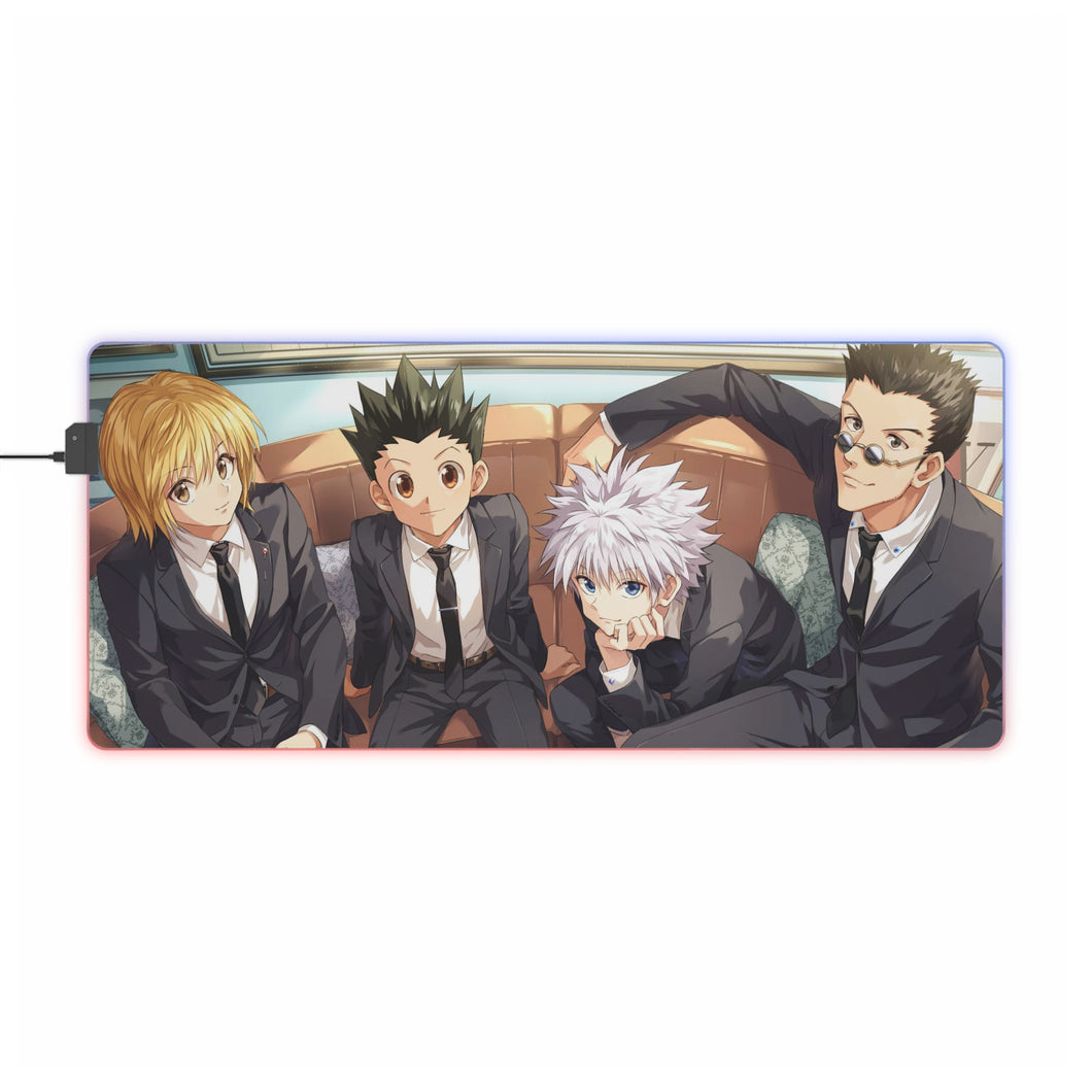 Hunter x Hunter Killua Zoldyck, Kurapika, Gon Freecss RGB LED Mouse Pad (Desk Mat)