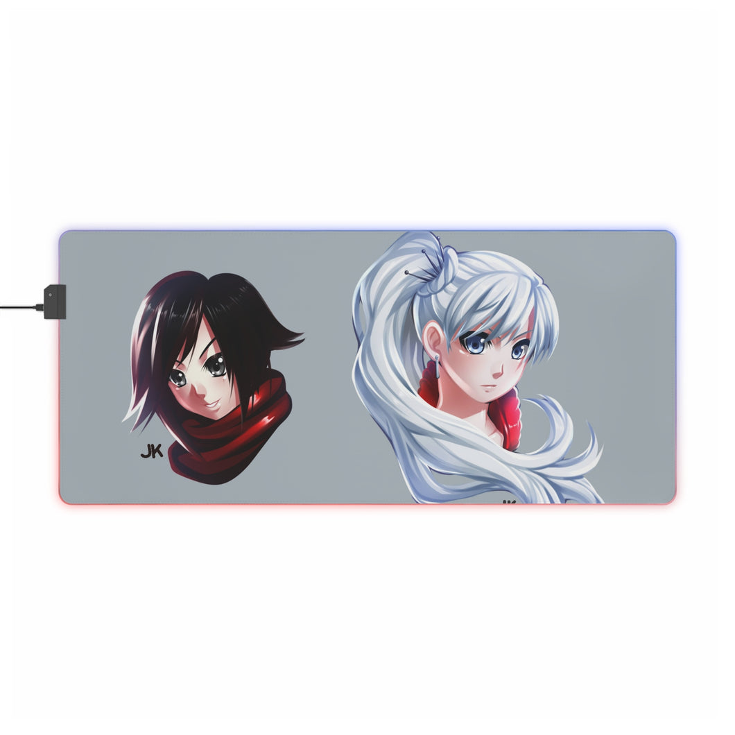 Tapis de souris LED RGB Anime RWBY (tapis de bureau)