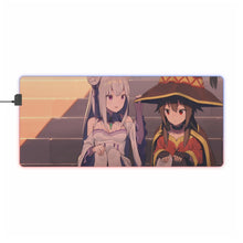 Charger l&#39;image dans la galerie, Tapis de souris LED RGB Anime Crossover (tapis de bureau)
