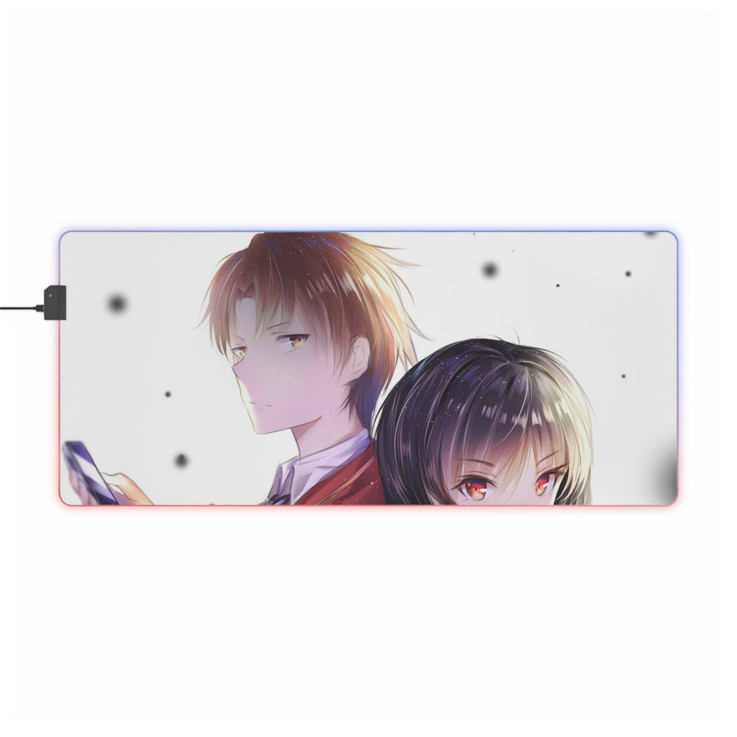 Tapis de souris LED RVB Classroom of the Elite Suzune Horikita (tapis de bureau)