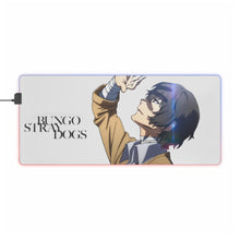 Load image into Gallery viewer, Bungou Stray Dogs Osamu Dazai RGB LED Mouse Pad (Desk Mat)
