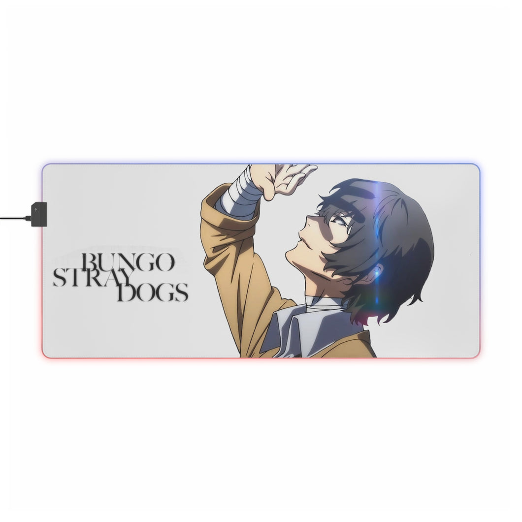 Bungou Stray Dogs Osamu Dazai RGB LED Mouse Pad (Desk Mat)