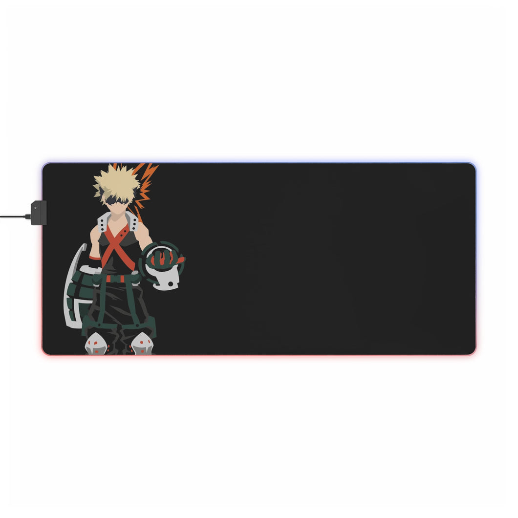 My Hero Academia Katsuki Bakugou RGB LED Mouse Pad (Desk Mat)