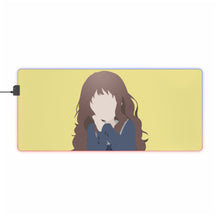 Load image into Gallery viewer, ai shindou kyoukai no kanata minimalist RGB LED Mouse Pad (Desk Mat)
