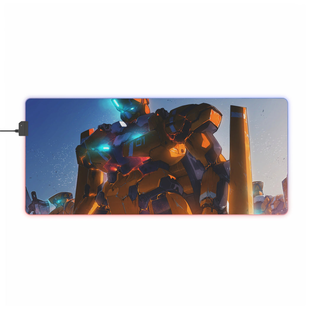 Tapis de souris LED RVB Aldnoah.Zero (tapis de bureau)