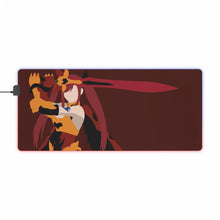 Charger l&#39;image dans la galerie, Tapis de souris LED RGB Fairy Tail Erza Scarlet (tapis de bureau)
