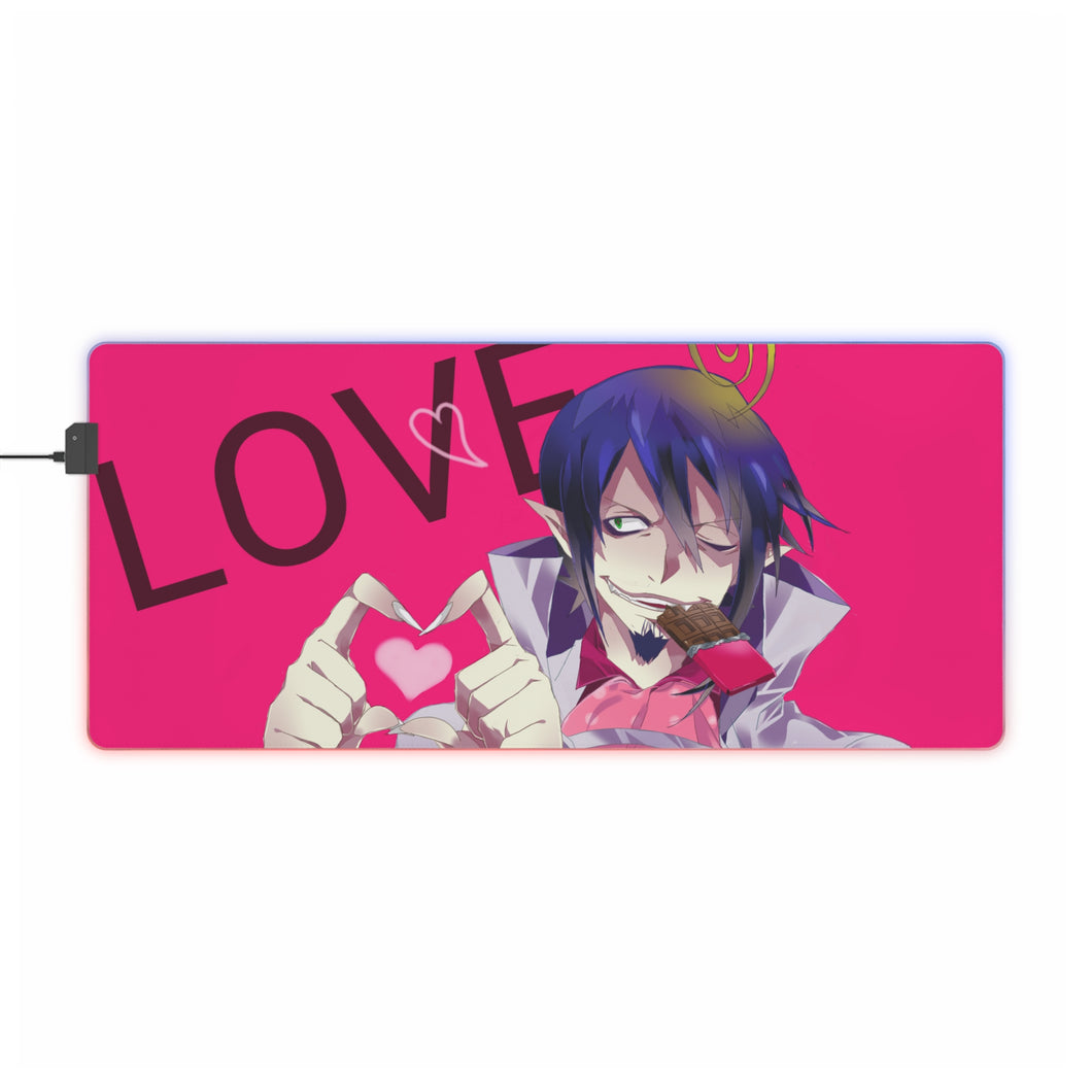 Blue Exorcist RGB LED Mouse Pad (Desk Mat)