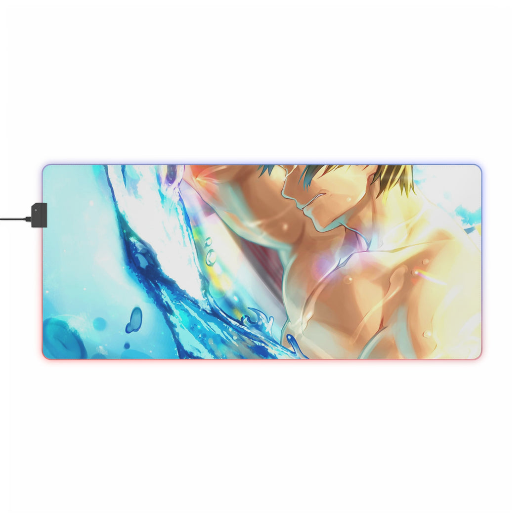 Free! Makoto Tachibana RGB LED Mouse Pad (Desk Mat)