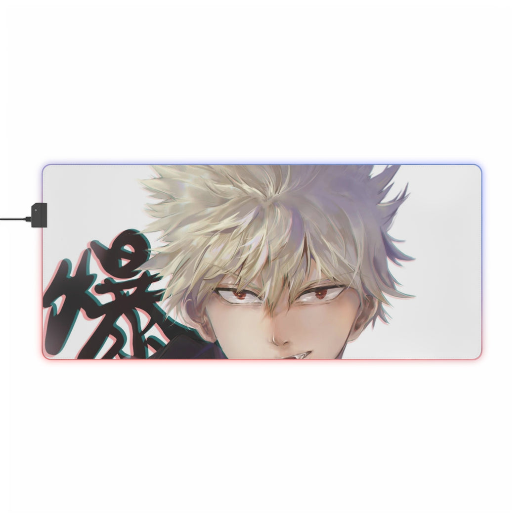 My Hero Academia Katsuki Bakugou RGB LED Mouse Pad (Desk Mat)