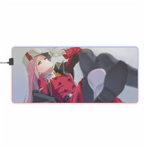 Load image into Gallery viewer, Zero Two RGB LED Mouse Pad (Desk Mat)
