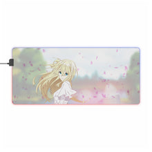 Charger l&#39;image dans la galerie, Tapis de souris LED RVB Violet Evergarden (tapis de bureau)
