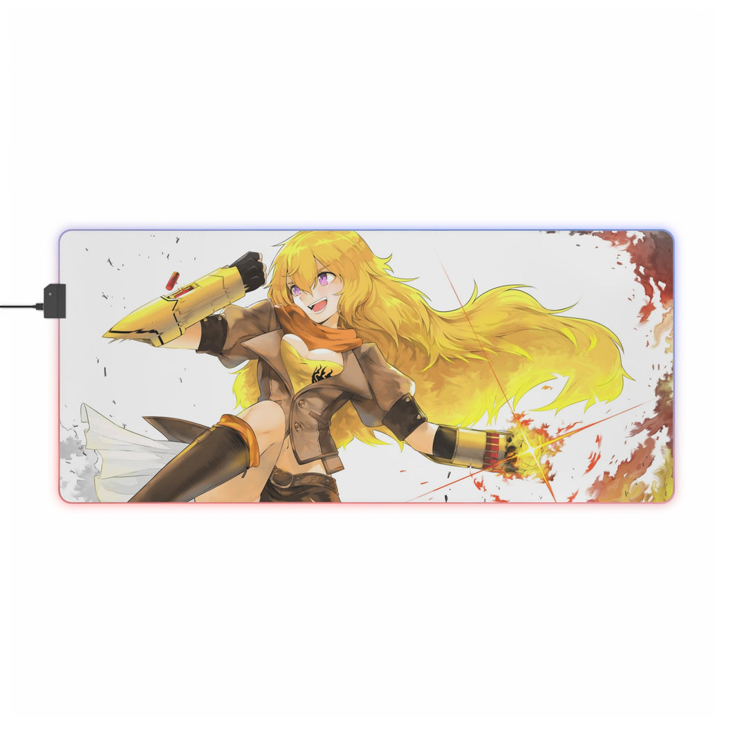 Tapis de souris LED RGB Anime RWBY (tapis de bureau)