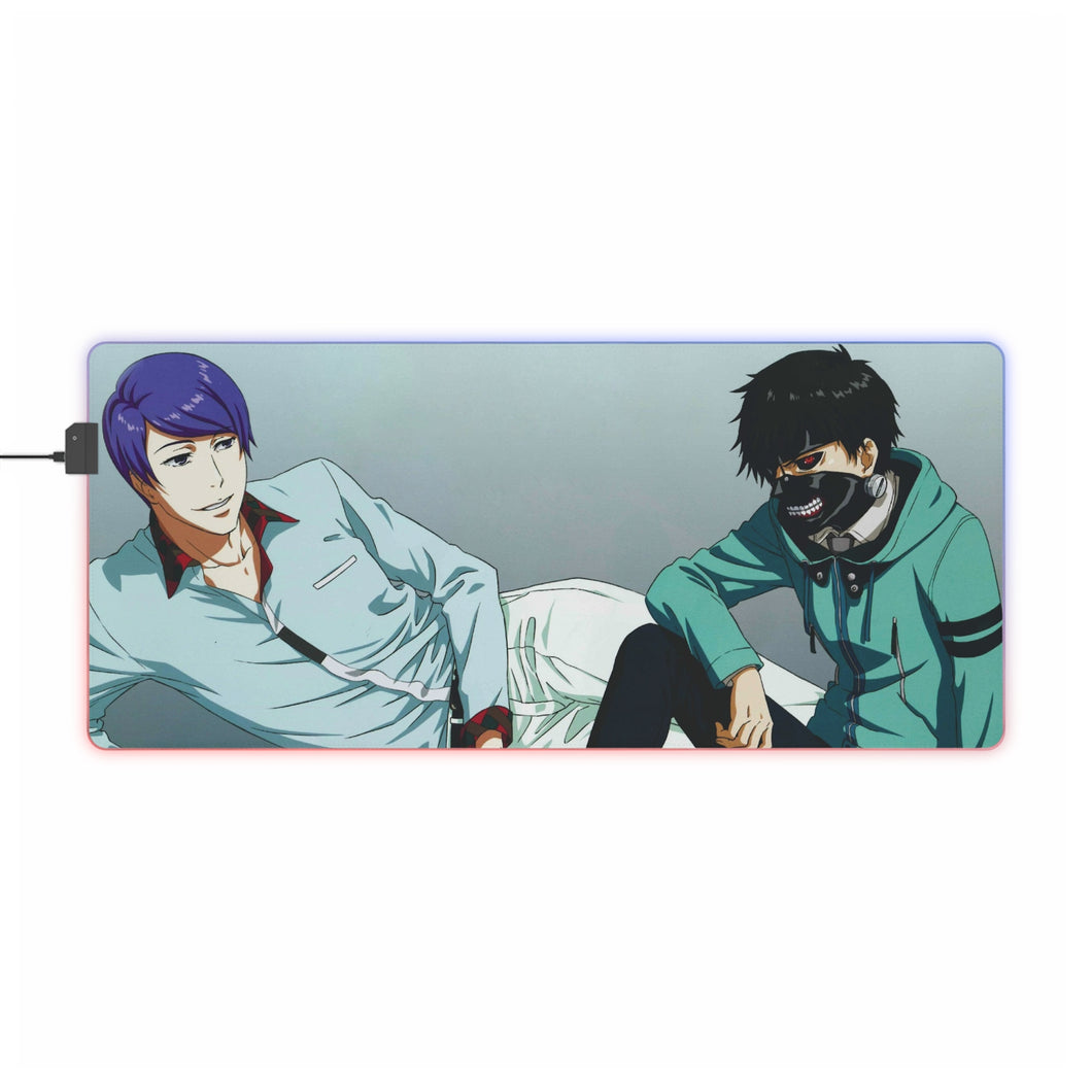 Anime Tokyo Ghoul RGB LED Mouse Pad (Desk Mat)