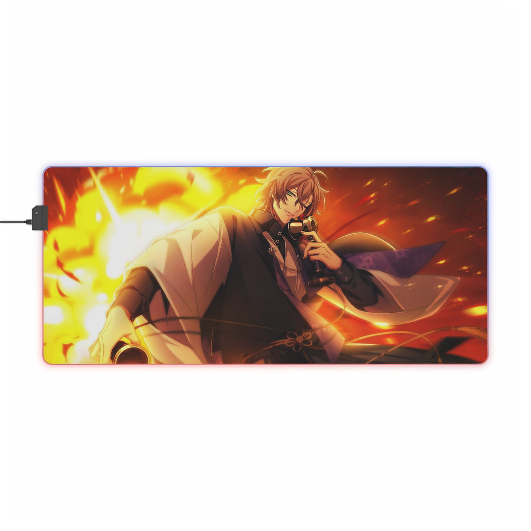 Tapis de souris LED RVB Hypnosis Mic (tapis de bureau)