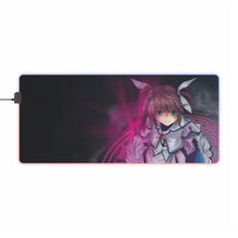 Charger l&#39;image dans la galerie, Tapis de souris LED RVB Lyrical Nanoha Magical Girl (tapis de bureau)
