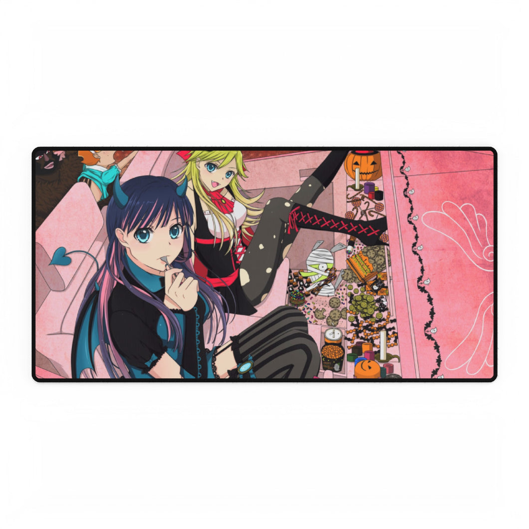 Anime Panty & Stocking with Garterbelt Mouse Pad (Desk Mat)