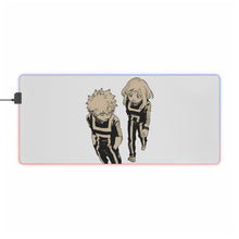 Cargar imagen en el visor de la galería, Alfombrilla de ratón (alfombrilla de escritorio) RGB LED My Hero Academia Katsuki Bakugou
