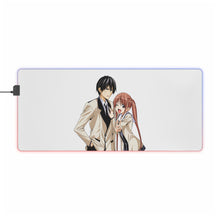 Cargar imagen en el visor de la galería, Aho Girl Yoshiko Hanabatake, Akuru Akutsu RGB LED Mouse Pad (Desk Mat)
