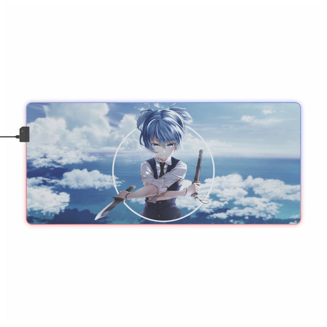 Tapis de souris LED RVB Nagisa Shiota (tapis de bureau)