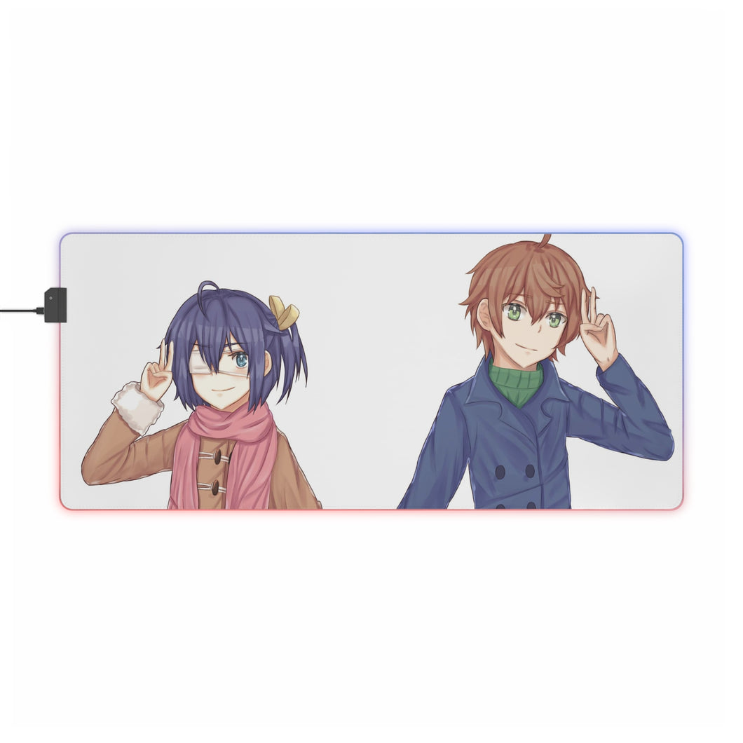 Love, Chunibyo & Other Delusions Rikka Takanashi RGB LED Mouse Pad (Desk Mat)