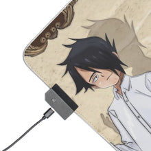 Charger l&#39;image dans la galerie, Tapis de souris LED RVB Ray, Norman, Emma de The Promised Neverland (tapis de bureau)
