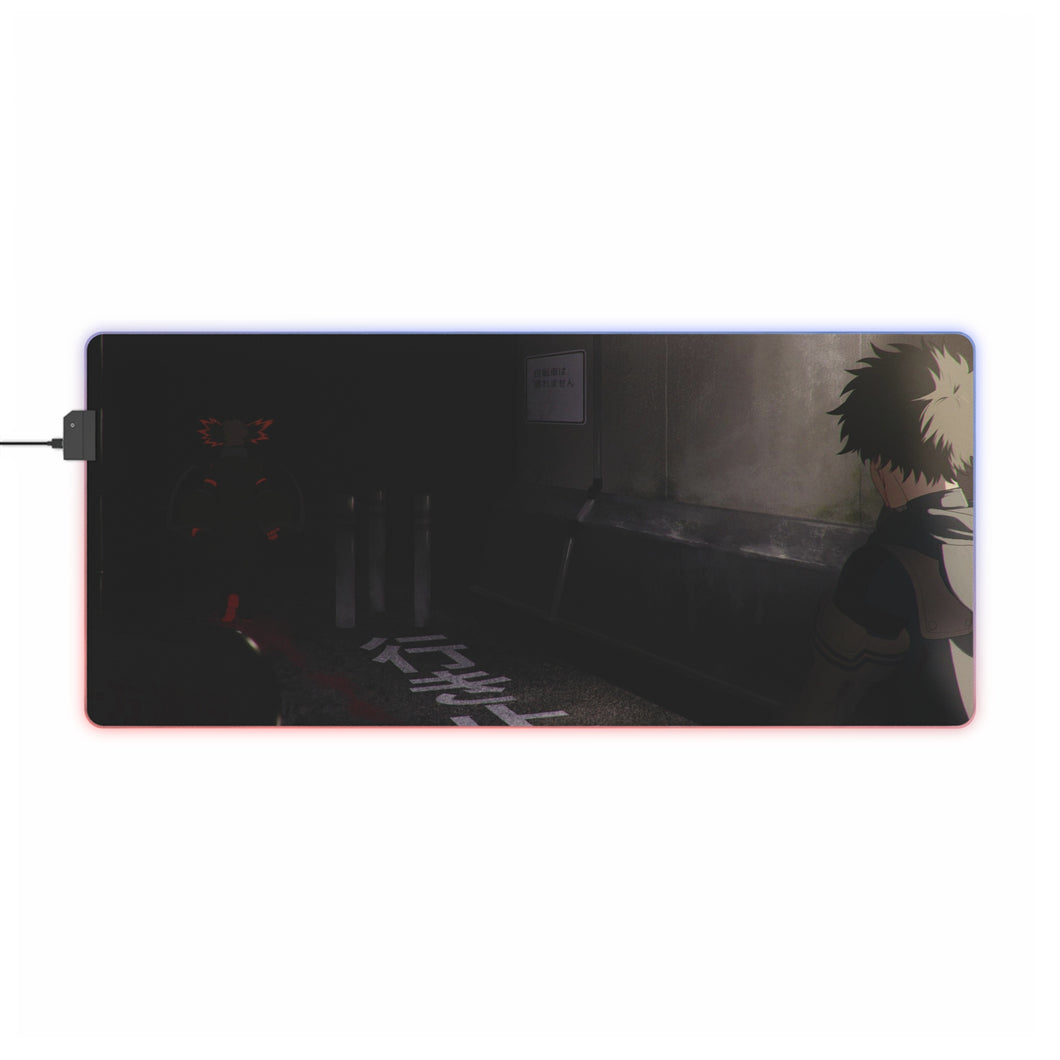 My Hero Academia Izuku Midoriya, Katsuki Bakugou RGB LED Mouse Pad (Desk Mat)