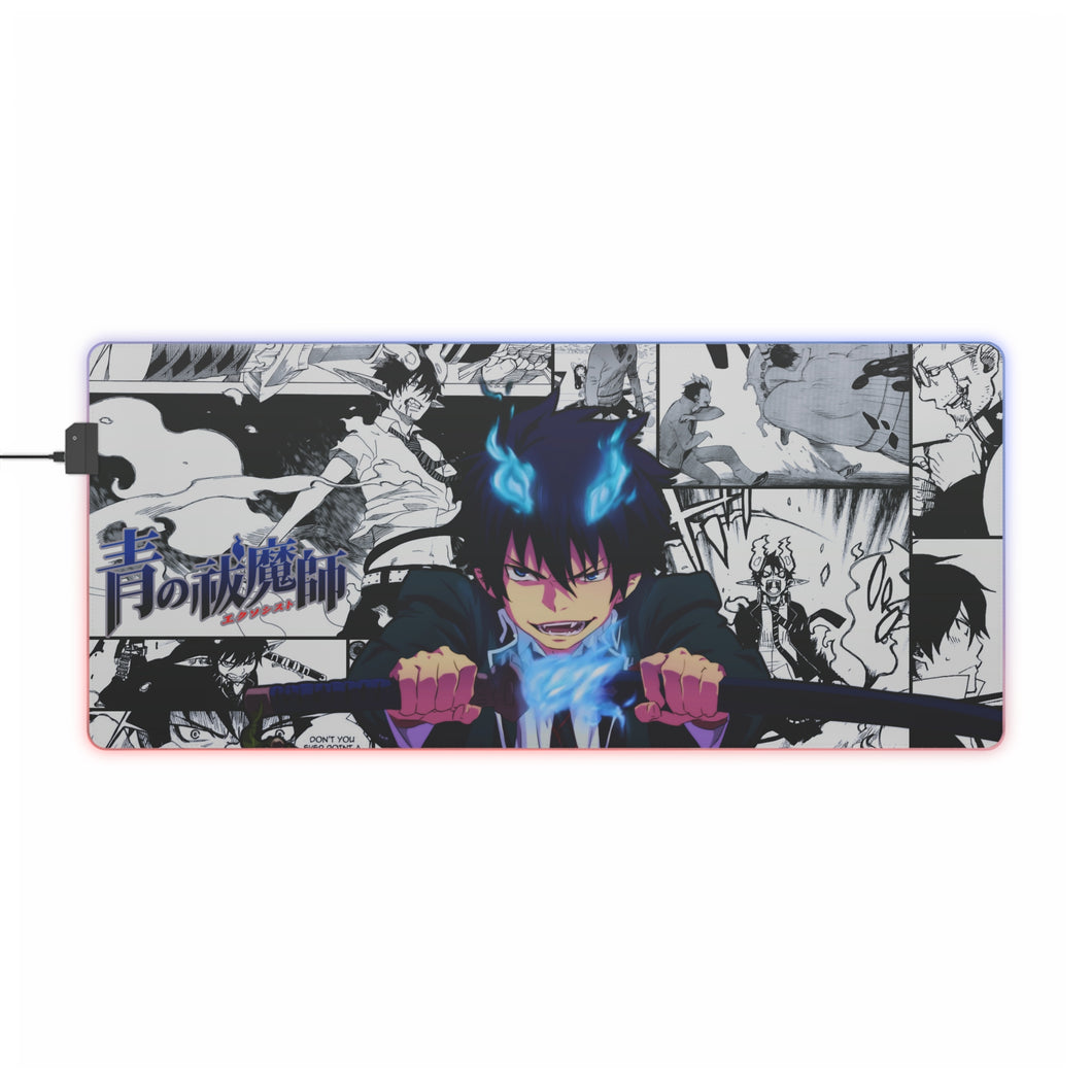 Blue Exorcist Rin Okumura RGB LED Mouse Pad (Desk Mat)