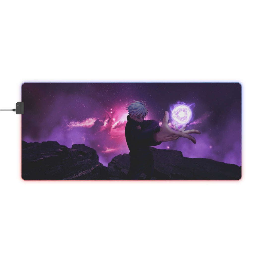 Tapis de souris LED RVB Jujutsu Kaisen (tapis de bureau)