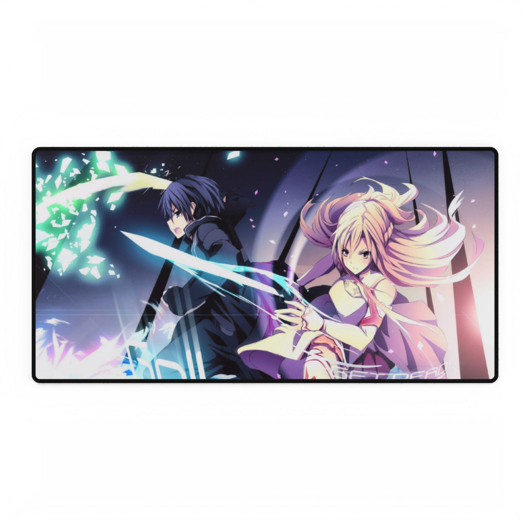 Asuna and Kirito Mouse Pad (Desk Mat)